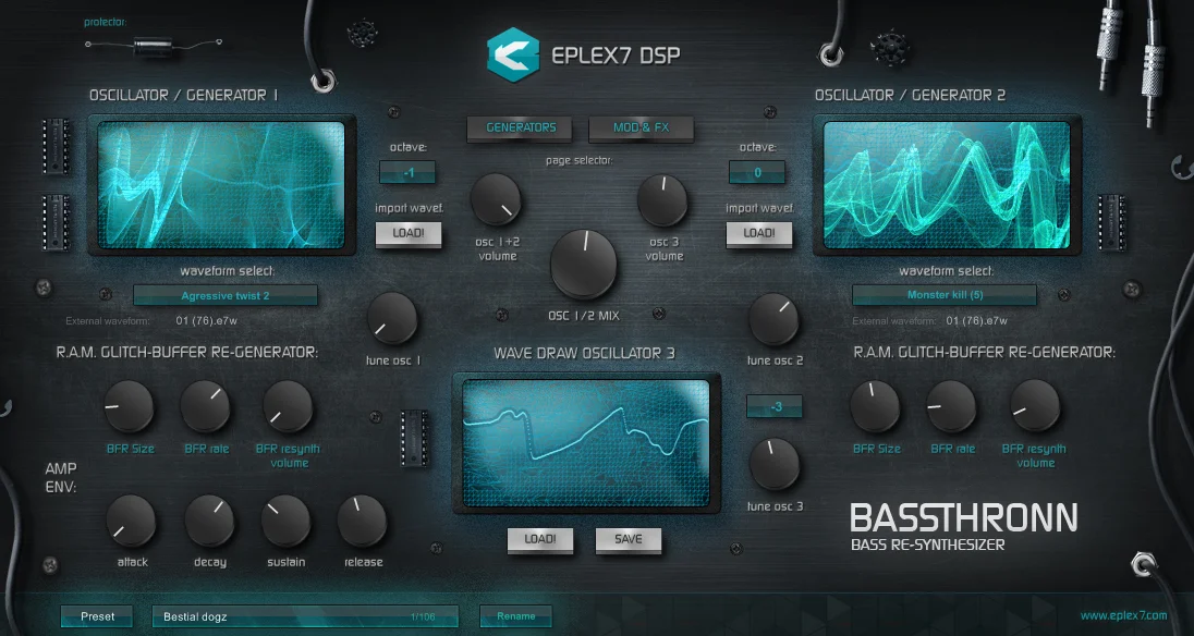 Bassthronn Bass Re-Synthesizer