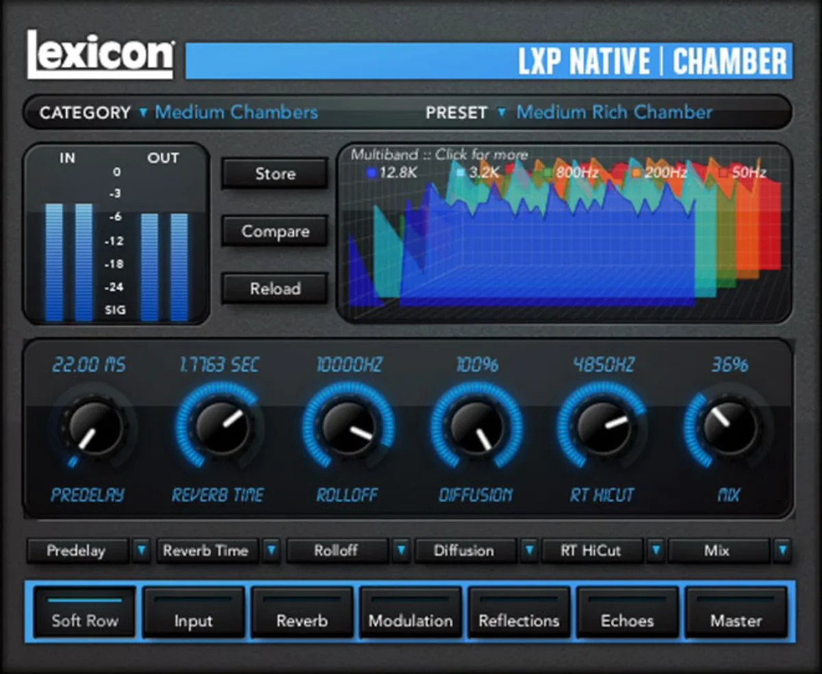 LXP Native Reverb Plug-in Bundle