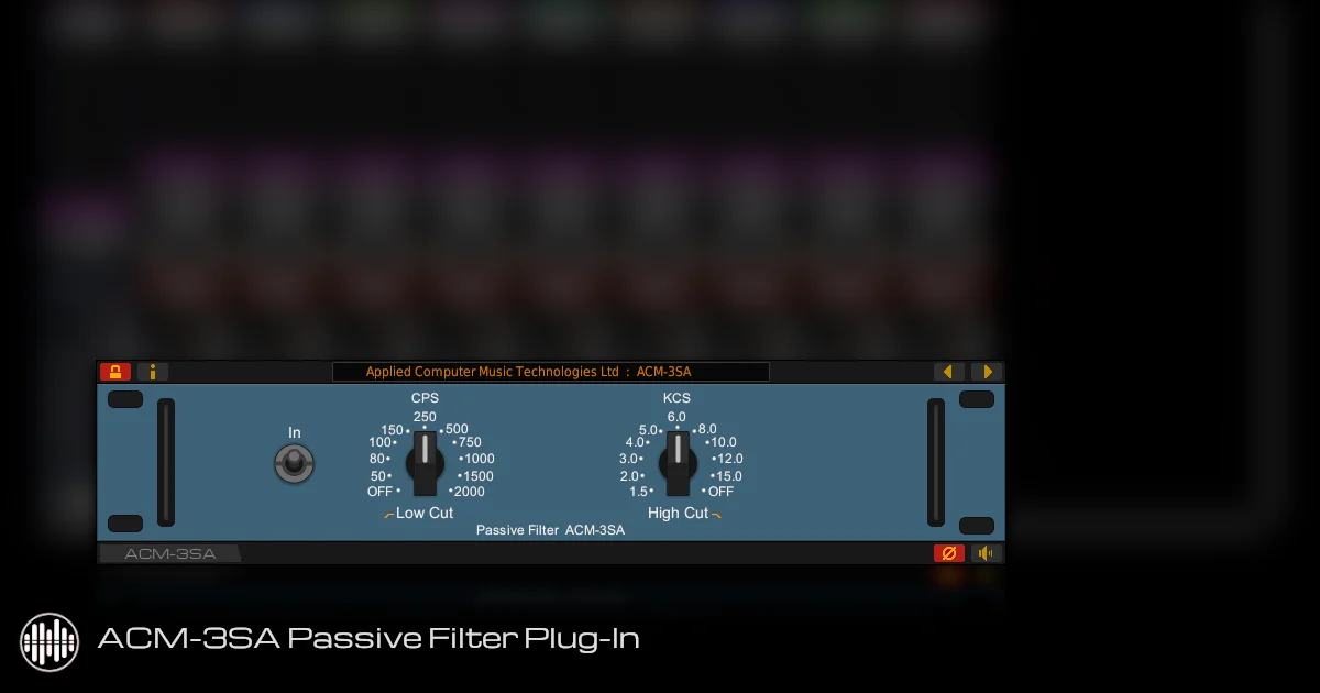 ACM-3SA Passive Filter