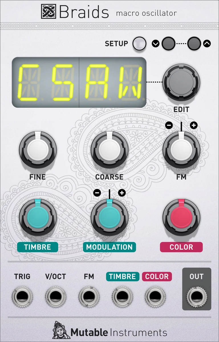 Mutable Instruments Braids
