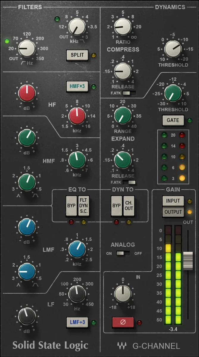 SSL G-Channel Strip