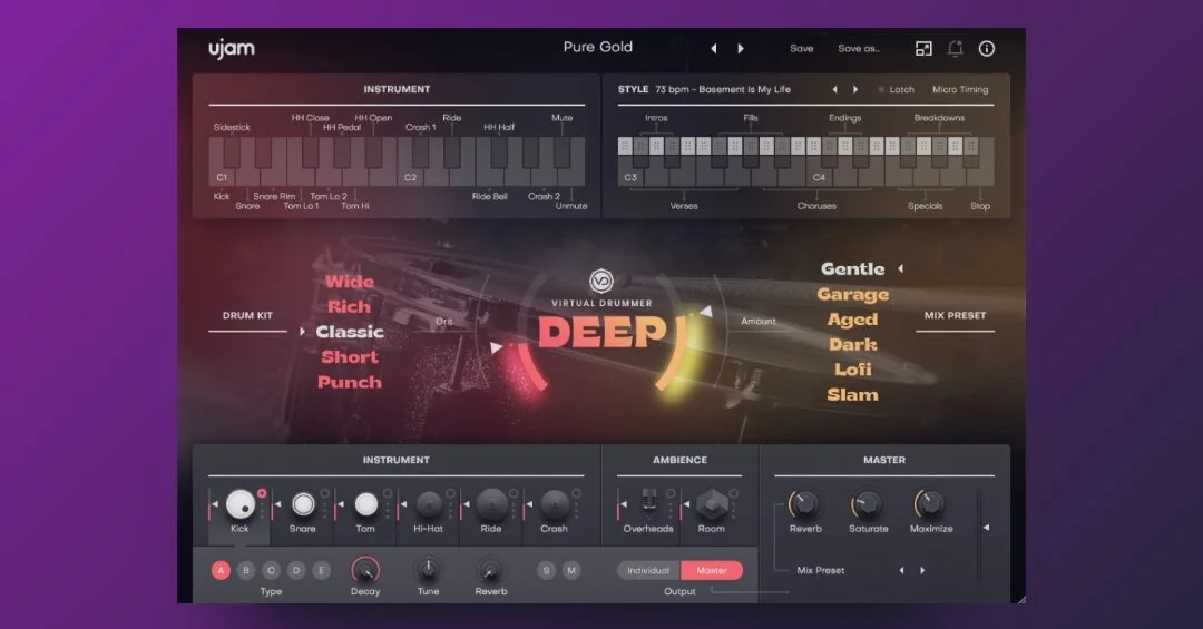 Virtual Drummer DEEP