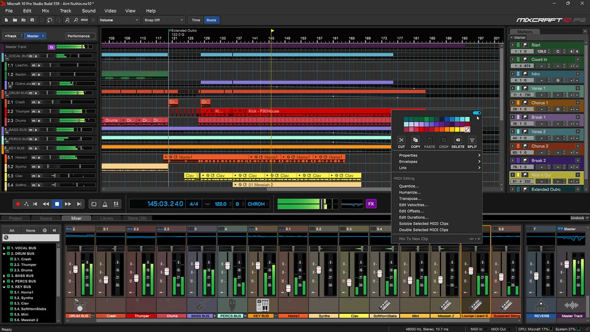Mixcraft 10 Home Studio