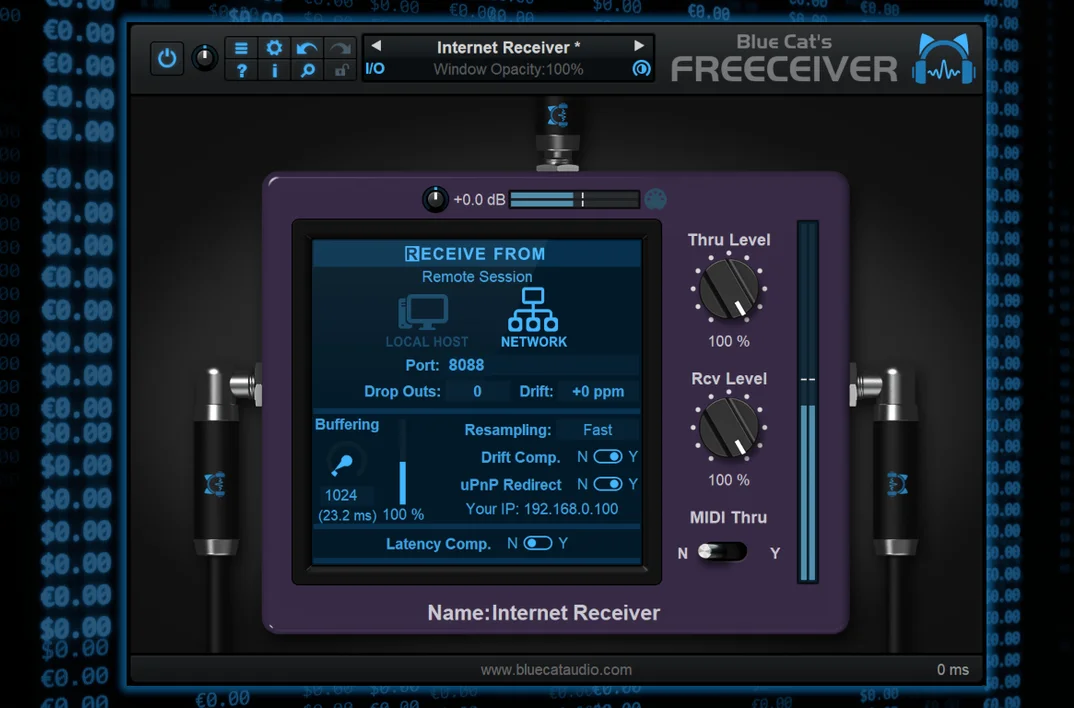 Blue Cat's Freeceiver