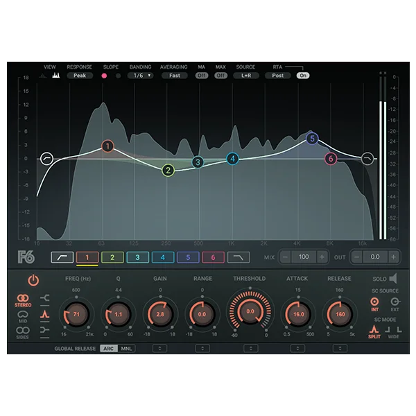 F6 Floating-Band Dynamic EQ