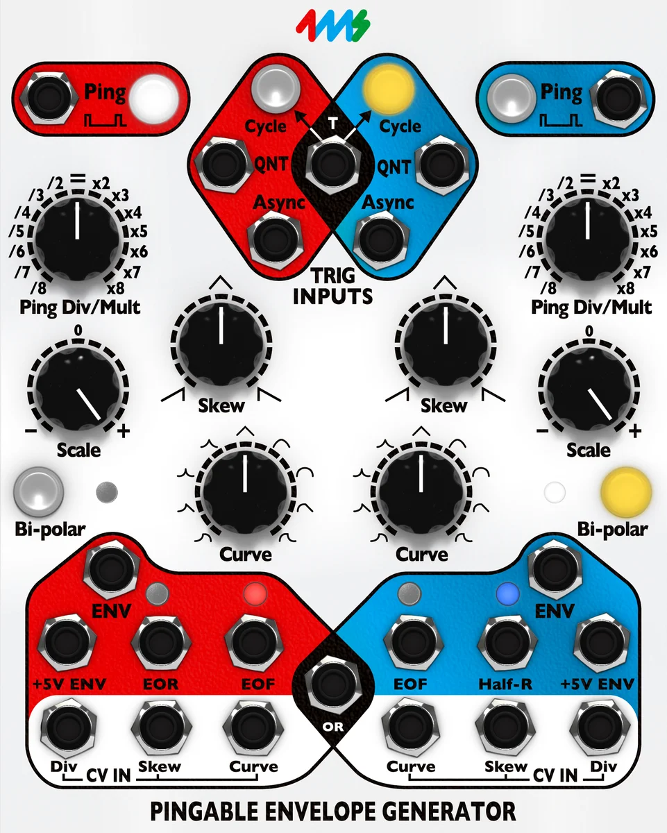 4ms Pingable Envelope Generator (PEG)