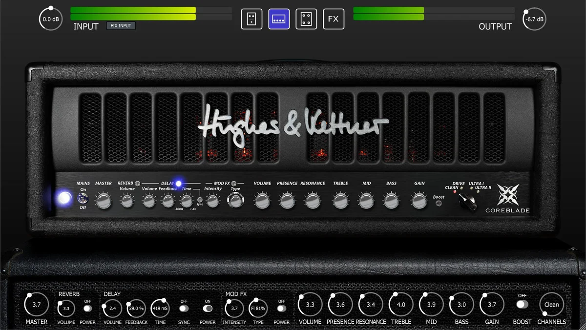 Hughes & Kettner Coreblade Guitar Amplifier