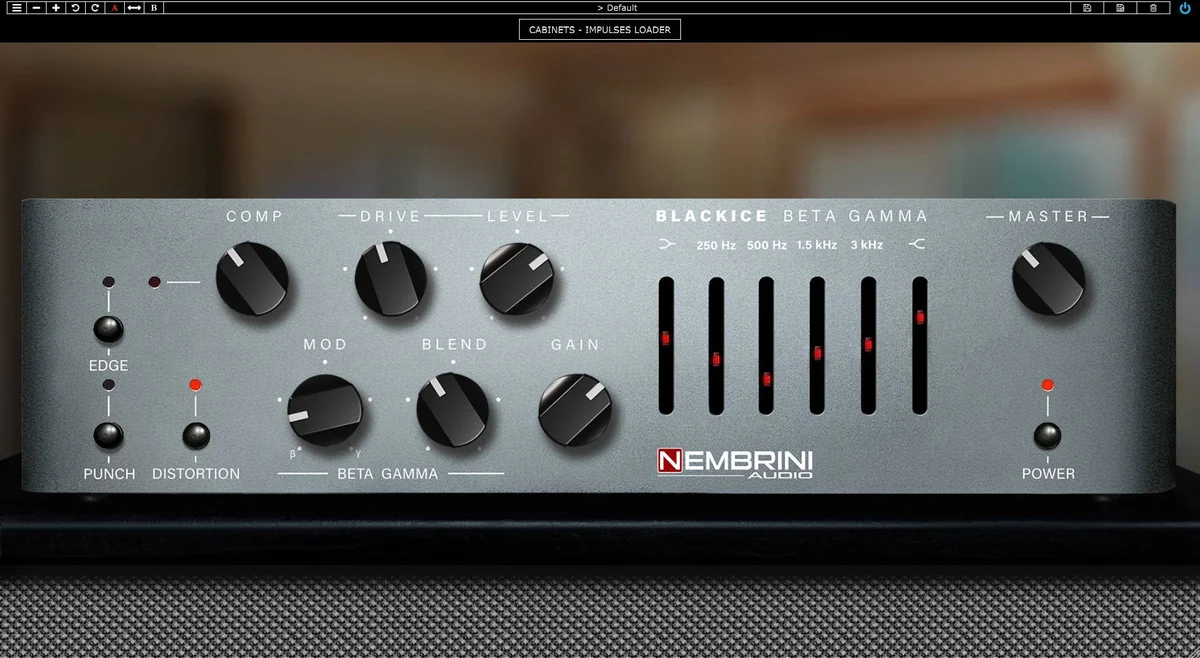 Blackice Beta Gamma Bass Amplifier