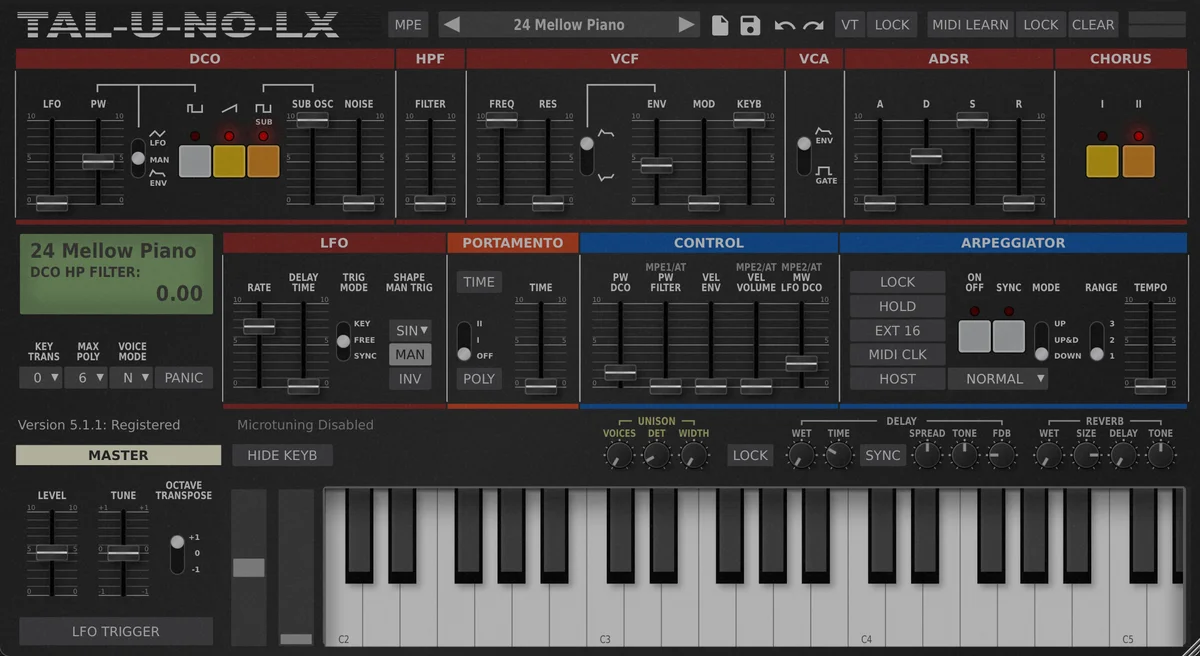 TAL-U-NO-LX