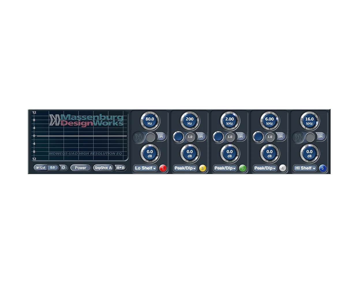 Massenburg MDWEQ5 Parametric EQ