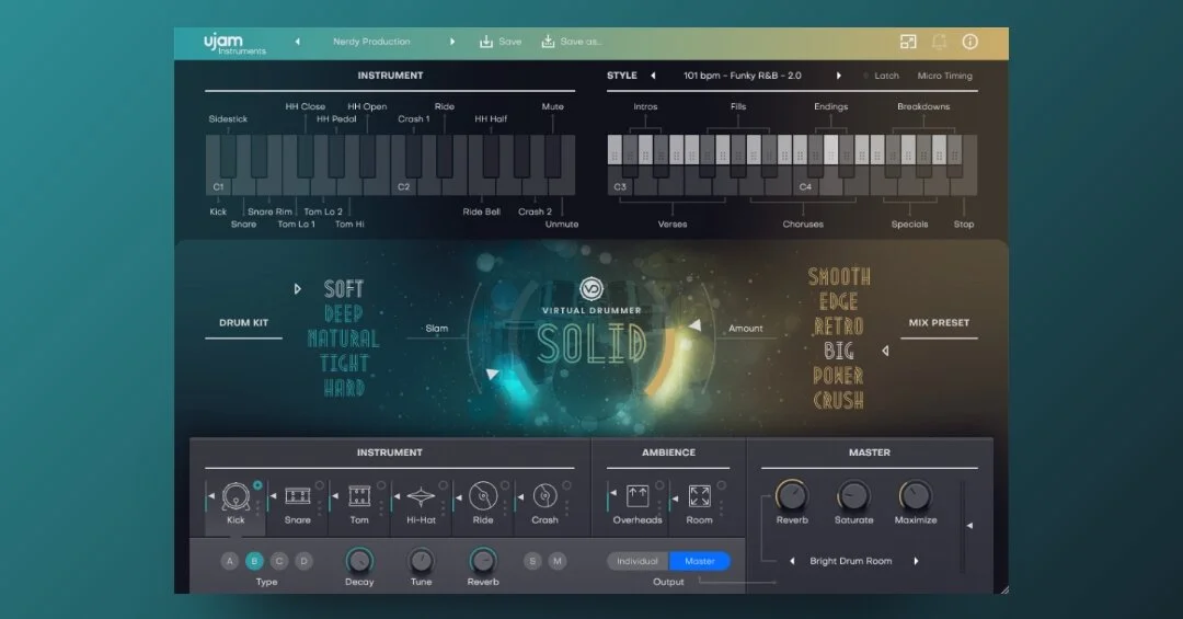 Virtual Drummer SOLID 2