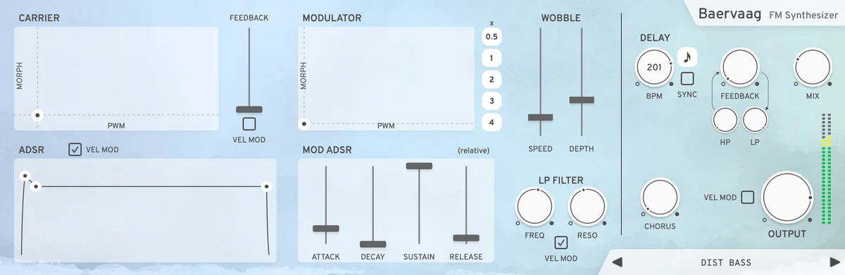 Baervaag - FM Synthesizer