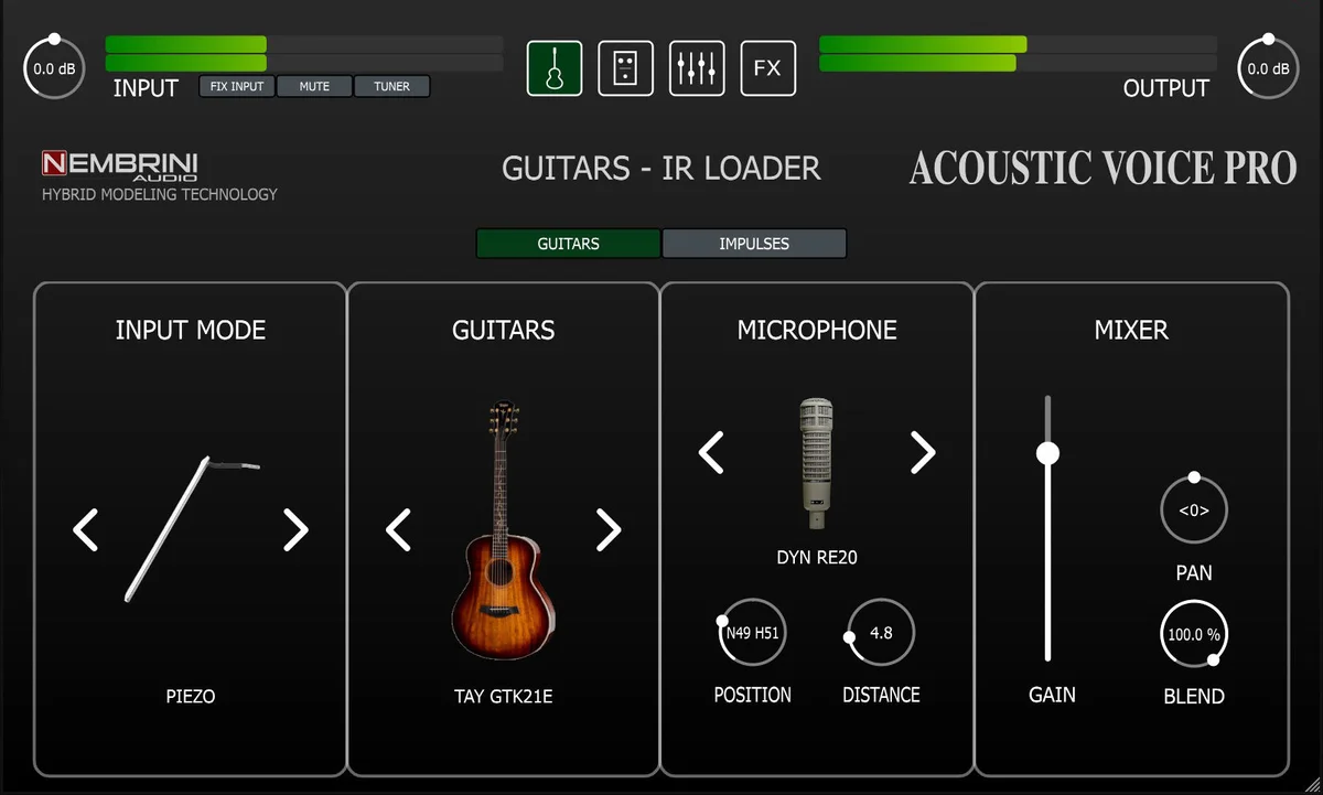 Acoustic Voice Guitar Preamp