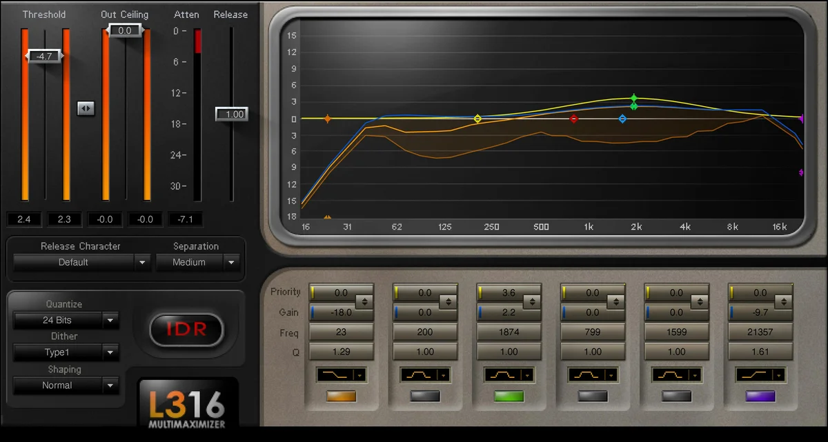 L3-16 Multimaximizer Multiband Mastering