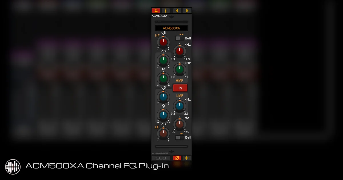 ACM500XA Console Channel EQ