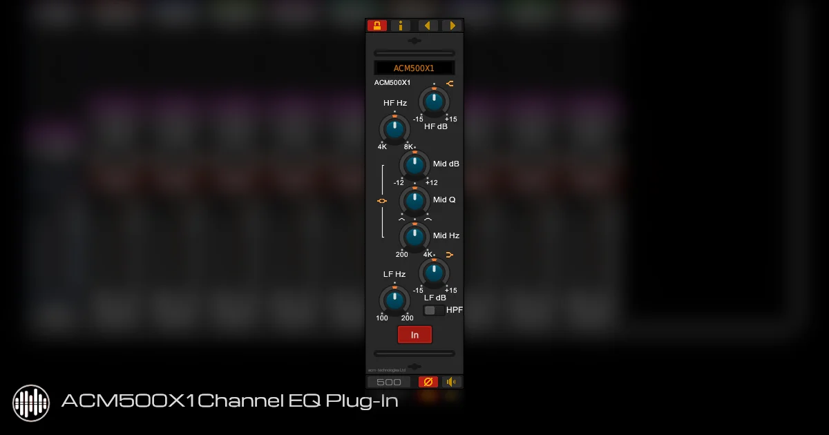 ACM500X1 Channel EQ