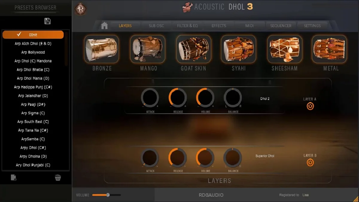 Acoustic Dhol 3 Lite