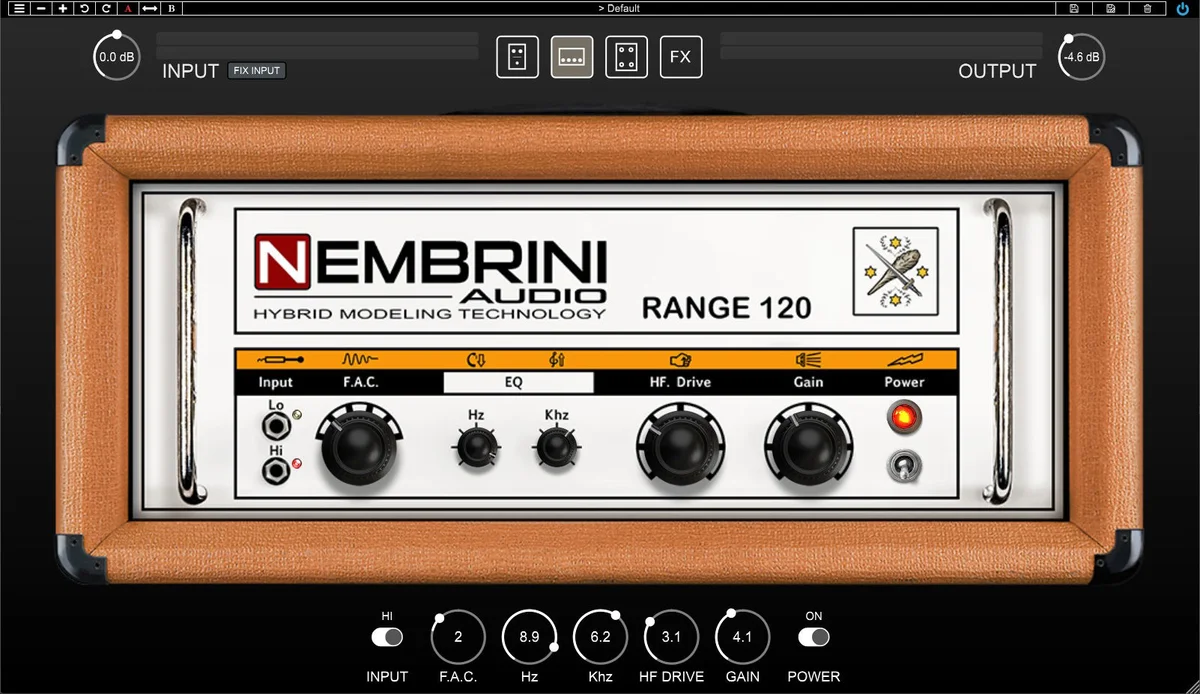 Range 120 Guitar Amplifier