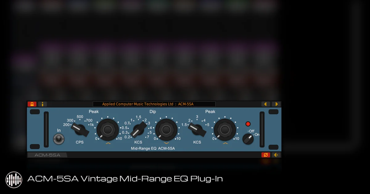 ACM-5SA Vintage Mid-Range EQ