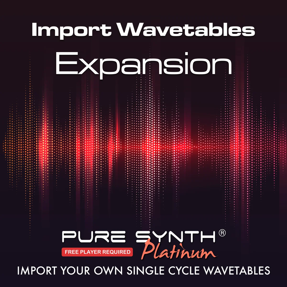 Import Wavetables for Pure Synth
