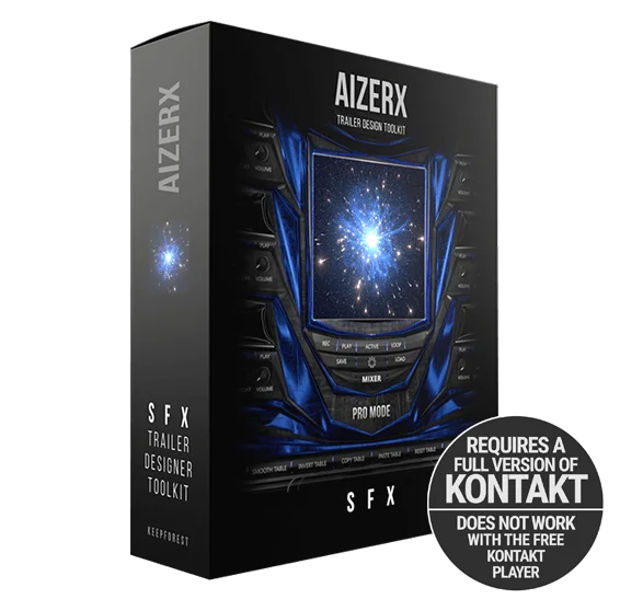 AIZERX - TRAILER SFX DESIGNER TOOLKIT