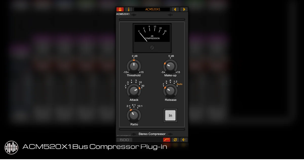ACM520X1 Stereo Bus Compressor