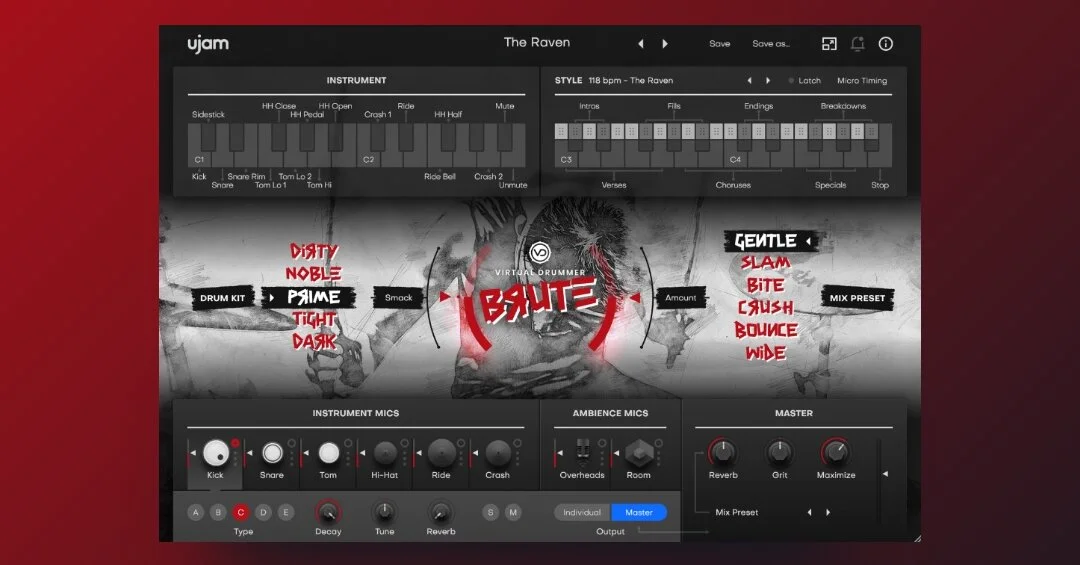 Virtual Drummer BRUTE