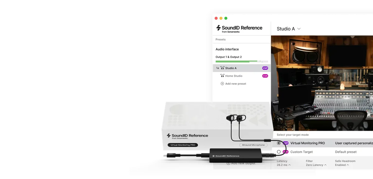 SoundID Virtual Monitoring PRO